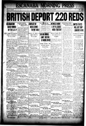 Escanaba Morning Press, 1919-02-13