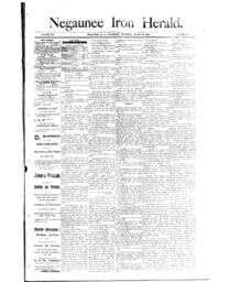 Negaunee Iron Herald, 1889-03-28