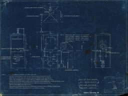 Webster Star Vacuum Feed Water Heater, Purifier, Filter, and Receiver Class “EC” Blueprint