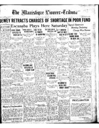 The Manistique Pioneer-Tribune, 1933-11-09