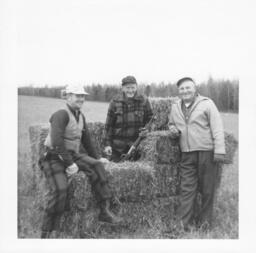 Jerry Benson with Hunting Buddies