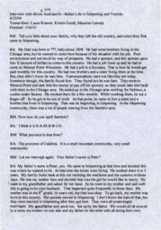 Bruno and Tony Andriacchi Interview Transcript