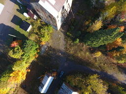 Drone's Eye View of the Champion Mine #4 Shaft House, 2017-10-11 (12 of 32)