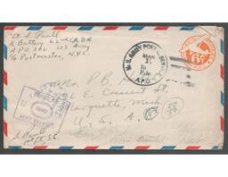 Steve Paull to Perry Hatch, 1943-03-14