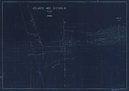 Atlantic Mine Longitudinal Section, Section 16 (5 of 6)