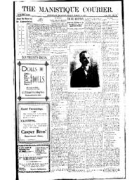 The Manistique Courier, 1897-03-12