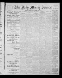 The Daily Mining Journal, 1886-04-30