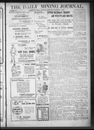 The Daily Mining Journal, 1898-09-03