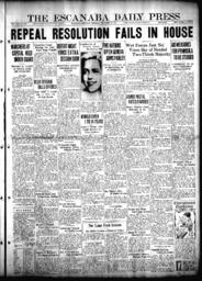 The Escanaba Daily Press, 1932-12-06