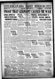 Escanaba Daily Mirror, 1918-11-26