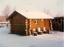 First Sauna Built by Jerry Koski