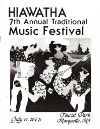 Hiawatha Music Festival Program, 1985