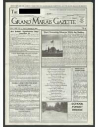 Grand Marais Gazette, 2001-09-20