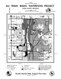 Au Train Basin Waterfowl Project Map