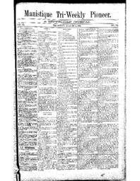 Manistique Tri-Weekly Pioneer, 1888-08-02