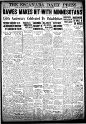 The Escanaba Daily Press, 1924-09-26