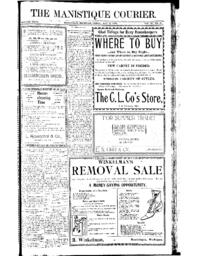 The Manistique Courier, 1899-05-12