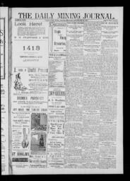 The Daily Mining Journal, 1890-12-26