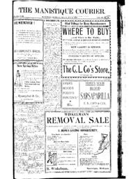 The Manistique Courier, 1899-05-05