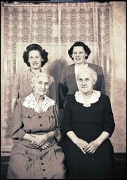 (168-010) Portrait of Four Women