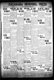 Escanaba Morning Press, 1912-09-13