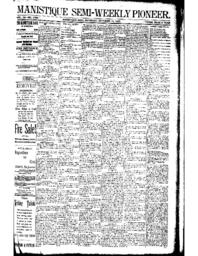 Manistique Semi-Weekly Pioneer, 1893-10-14