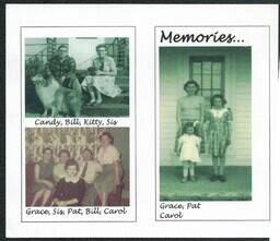 Bill (Wilbur), Sis (Wilma), Grace, Pat, and Carol Toutloff