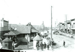 Iron Mountain's new Chicago and North-Western Railway Depot