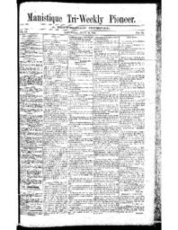 Manistique Tri-Weekly Pioneer, 1888-07-21