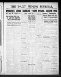 The Daily Mining Journal, 1915-08-07