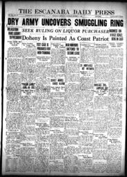 The Escanaba Daily Press, 1929-10-17