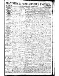 Manistique Semi-Weekly Pioneer, 1893-11-29