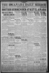 Escanaba Daily Mirror, 1916-04-29