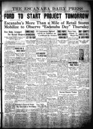 The Escanaba Daily Press, 1931-11-11