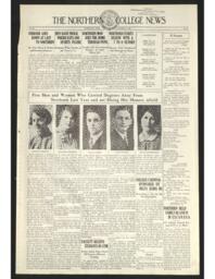 The Northern College News, 1929-10-08