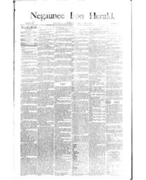 Negaunee Iron Herald, 1886-04-28