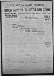 Escanaba Daily Mirror, 1922-08-05