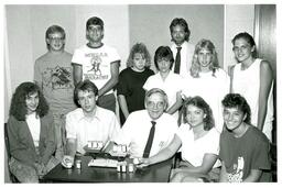 John Kiltinen and Group of Seaborg Summer Science Academy Students (Part of the NMU Historic Photographs Collection)