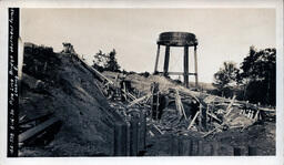 Formwork for the Victoria Dam Bridge Abutment