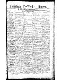 Manistique Tri-Weekly Pioneer, 1888-08-04