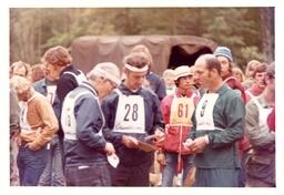 Group of Competitors Standing Outside (Part of the NMU Historic Photographs Collection)