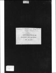 Cleveland-Cliffs Iron Company Mining Department Annual Report, 1907 (Book 2-Part 1)