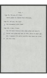 (Box 71-07) Laughing Whitefish Donna's Comments, 1964