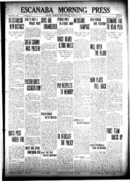 Escanaba Morning Press, 1915-10-22