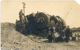 Mineral Range Railroad Wreck (1 of 2)