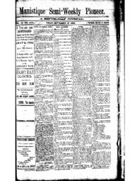 Manistique Semi-Weekly Pioneer, 1892-09-16