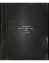 Thompson Township Assessment Roll, 1931