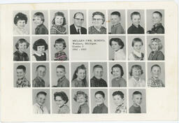 Mellen Township School Grade 3 Class Picture, 1962-1963