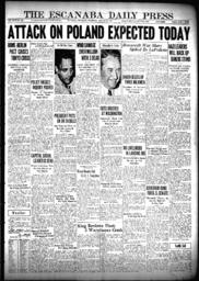 The Escanaba Daily Press, 1939-08-10