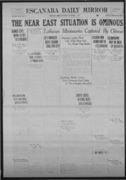 Escanaba Daily Mirror, 1922-11-11